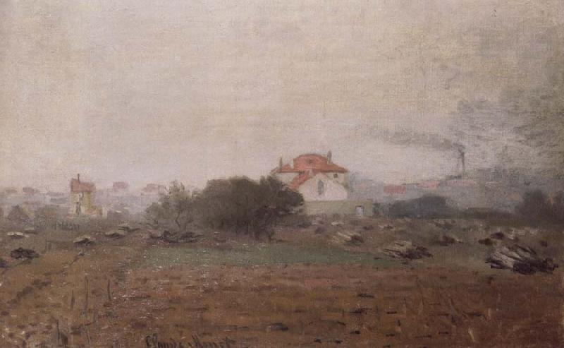 Claude Monet Effet de Brouillard Germany oil painting art